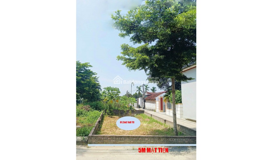 Cần tiền cho con đi du học bán gấp cắt lỗ sâu lô đất ở Hòa Lạc 61m2 chỉ 1.9 tỷ